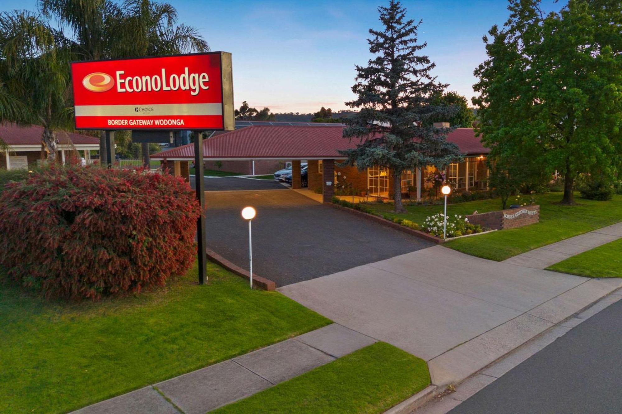 Econo Lodge Border Gateway Wodonga Exteriör bild